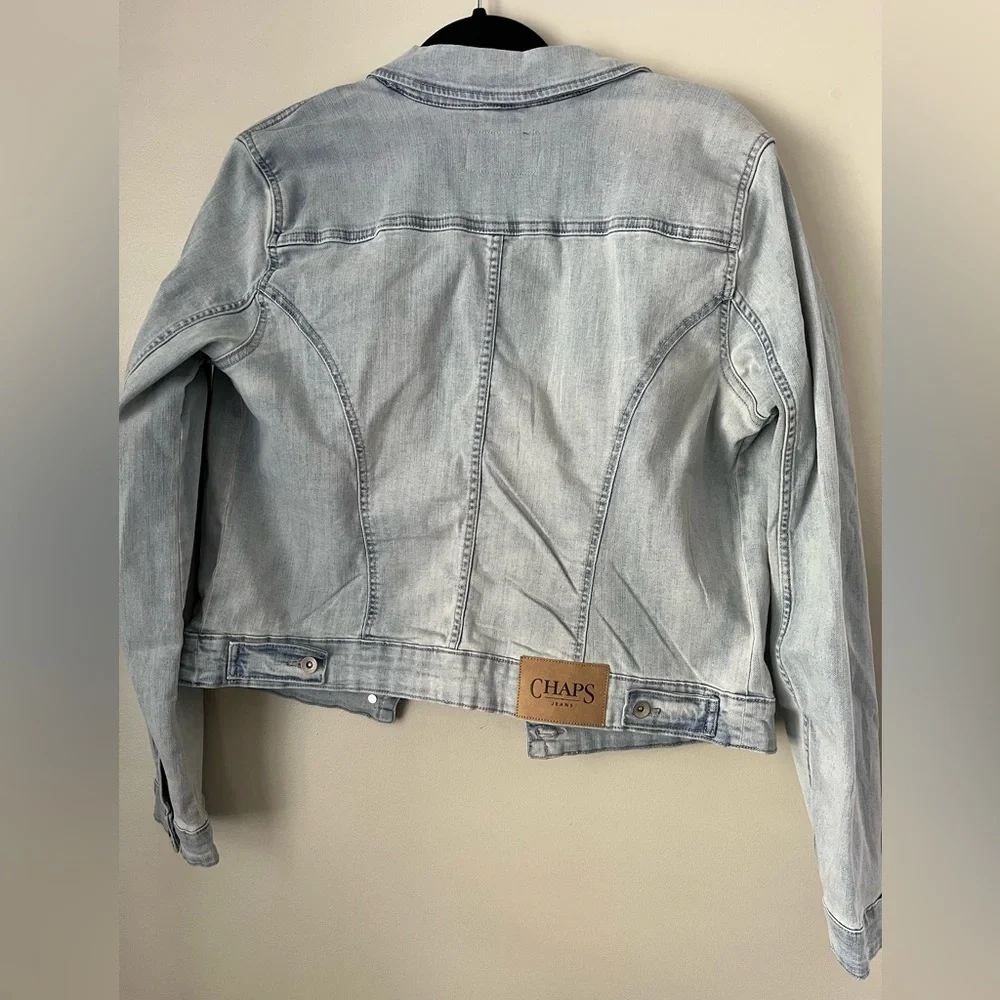 Chaps Jean Jacket - Picture 2 of 6
